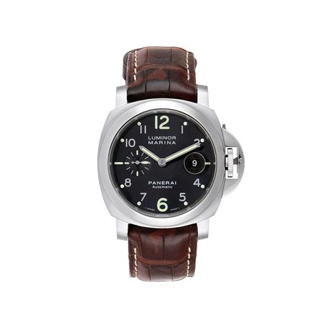 panerai luminor marina automatic acciaio pam00164|Panerai Luminor Marina PAM 1564 44mm Automatic .